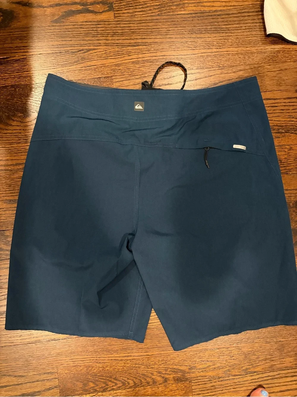 Quiksilver Men's Dark Navy Boardshorts with Black Lace
